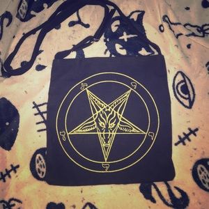 Custom Satanic Crossbody Bag